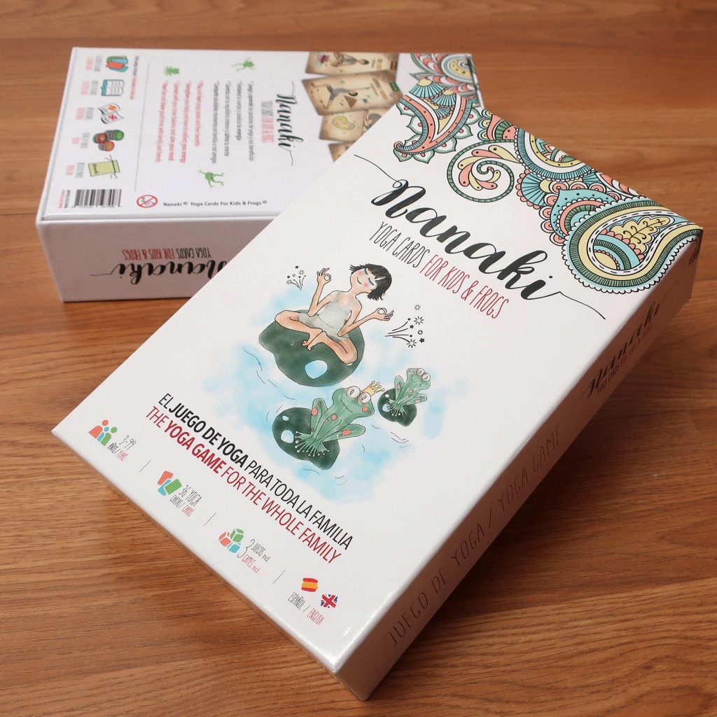 Juego de YOGA NANAKI. Yoga para niños. Yoga en familia. Cartas de yoga.